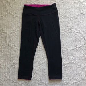 Reversible Cropped Lululemon Leggings